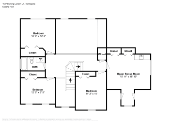 Floor plan 2 for 1527 Burning Lantern Ln