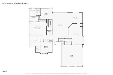 Floor plan 1 for 15314 Bexley Pl