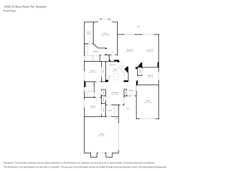 Floor plan 1 for 15322 W Boca Raton Rd