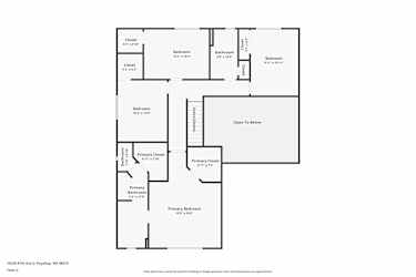 Floor plan 2 for 15329 87th Ave E