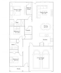 Floor plan 1 for 1535 Lanner Meadows Lane