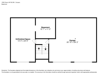 Floor plan 1 for 1536 Cherry Hill Rd SW