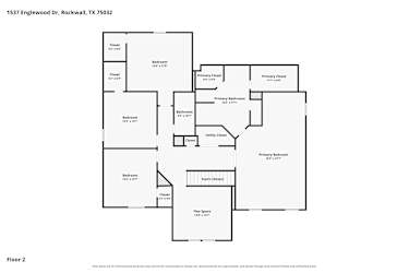 Floor plan 1 for 1537 Englewood Dr
