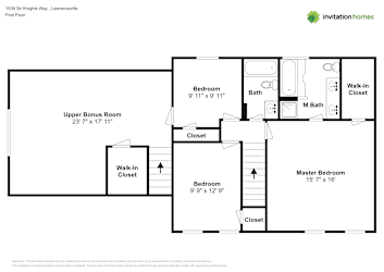 Floor plan 2 for 1539 Sir Knights Way
