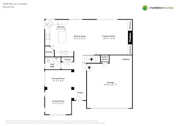 Floor plan 1 for 15409 85th Ave E