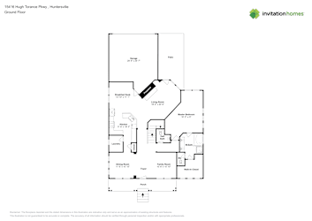Floor plan 1 for 15416 Hugh Torance Pkwy