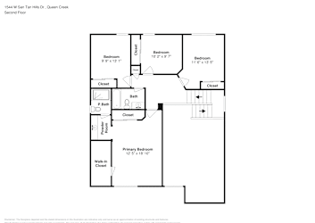 Floor plan 2 for 1544 W San Tan Hills Dr