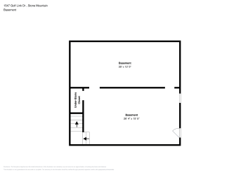 Floor plan 1 for 1547 Golf Link Dr