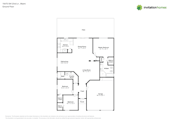 Floor plan 1 for 15470 SW 23rd Ln