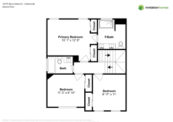 Floor plan 2 for 15475 Stone Hollow Dr