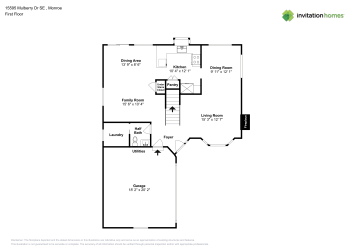 Floor plan 1 for 15595 Mulberry Dr SE