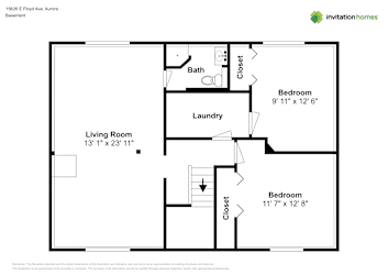 Floor plan 1 for 15626 E Floyd Ave