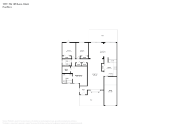 Floor plan 1 for 15671 SW 143rd Ave