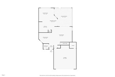 Floor plan 1 for 15678 SW 112th Dr