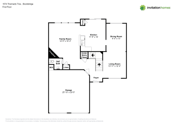 Floor plan 1 for 1574 Thornwick Trce