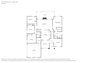 Floor plan 1 for 15771 Northside Dr W