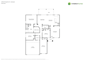 Floor plan 1 for 15816 W Apache St