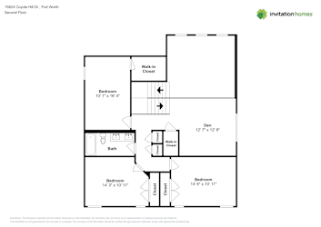 Floor plan 2 for 15824 Coyote Hill Dr