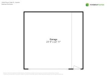 Floor plan 3 for 15934 Pinyon Creek Dr