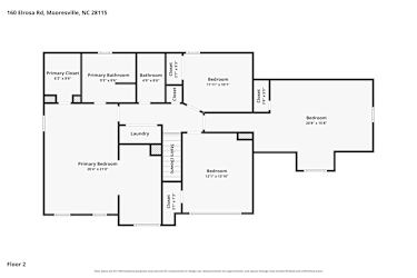 Floor plan 1 for 160 Elrosa Rd