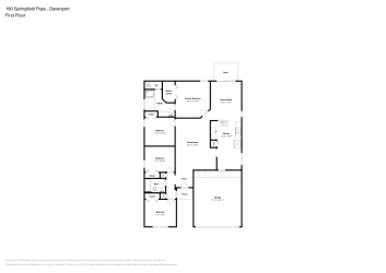 Floor plan 1 for 160 Springfield Pass