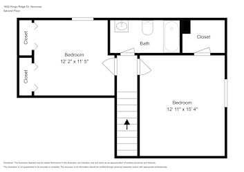 Floor plan 3 for 1602 Kings Ridge Dr