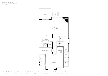 Floor plan 2 for 16026 89th Ave E