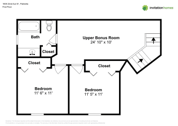 Floor plan 2 for 1605 22nd Ave W