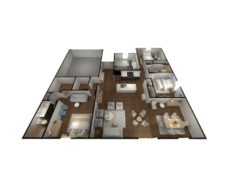 Floor plan 1 for 16061 Overdale Ct