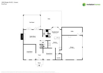 Floor plan 1 for 1609 Ellington Rd SE