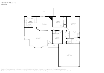 Floor plan 1 for 1610 56th Ave NE