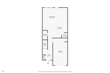 Floor plan 1 for 1610 C M Human Ct