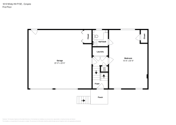 Floor plan 1 for 1610 Windy Hill Pl SE