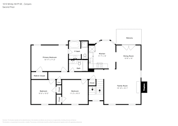 Floor plan 2 for 1610 Windy Hill Pl SE