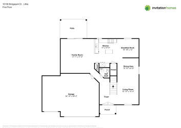 Floor plan 1 for 16106 Bridgepark Dr