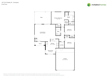 Floor plan 1 for 16115 W Hadley St