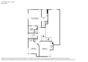 Floor plan 2 for 16134 Valleyvale Dr