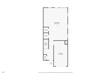 Floor plan 1 for 1614 C M Human Ct