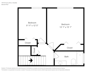 Floor plan 2 for 1615 W Curry Dr