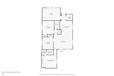 Floor plan 1 for 1616 NE 36th St