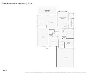 Floor plan 1 for 16168 W Sherman St