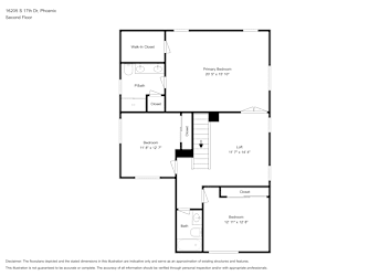 Floor plan 2 for 16205 S 17th Dr