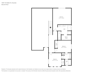 Floor plan 2 for 16251 W Statler St