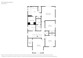 Floor plan 2 for 1627 Hadar Way