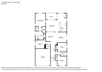 Floor plan 1 for 1629 Maximilian Dr