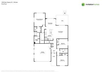 Floor plan 2 for 1629 New Season Dr