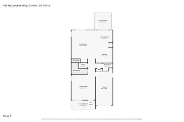 Floor plan 2 for 163 Nacoochee Way