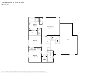Floor plan 2 for 1632 Heather Ridge Rd