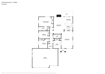 Floor plan 1 for 1633 Northwood Dr