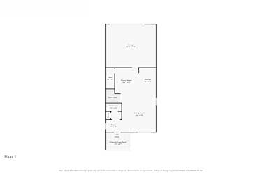 Floor plan 1 for 16366 Grey Pine Dr